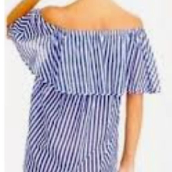 J CRE OFF THE SHOULDER BEACH COVER UP SIZE L - Picture 2 of 6